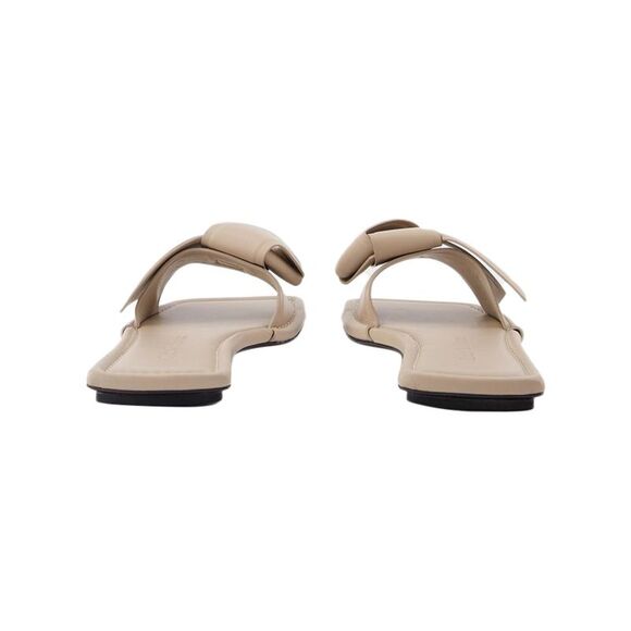 Acne Studios Musubi Sandals - - Leather - Beige Women Flats - Picture 3 of 4